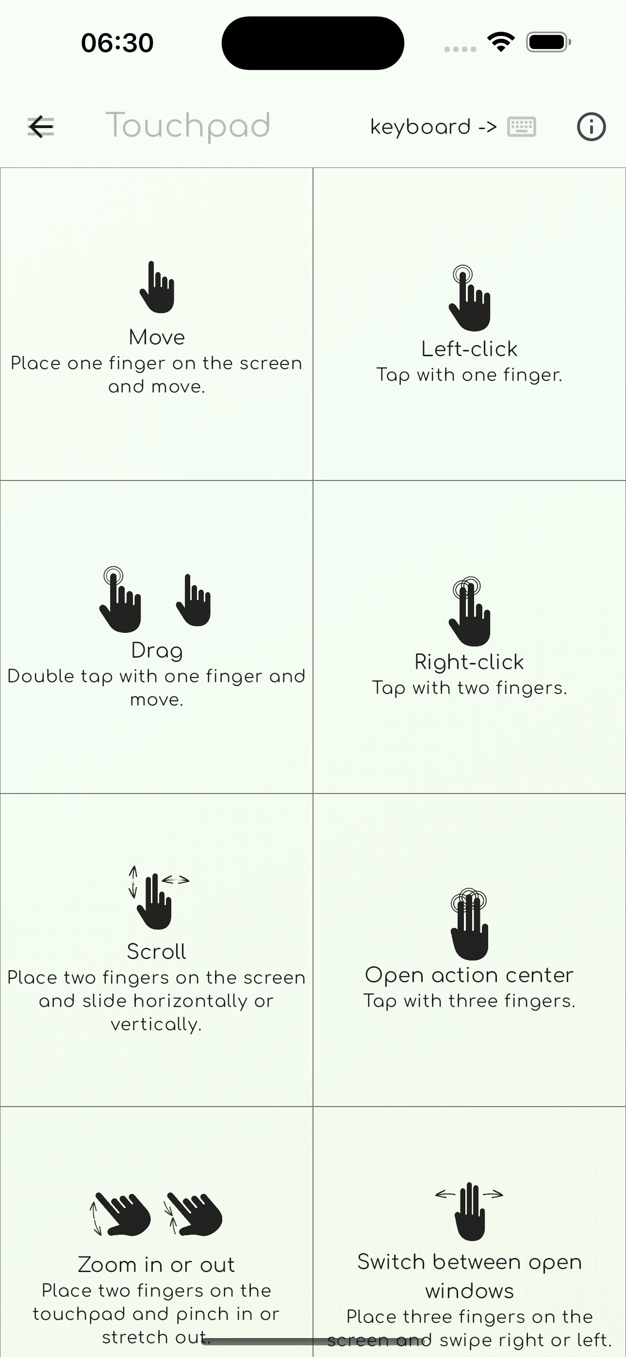 Motion PController screenshot
